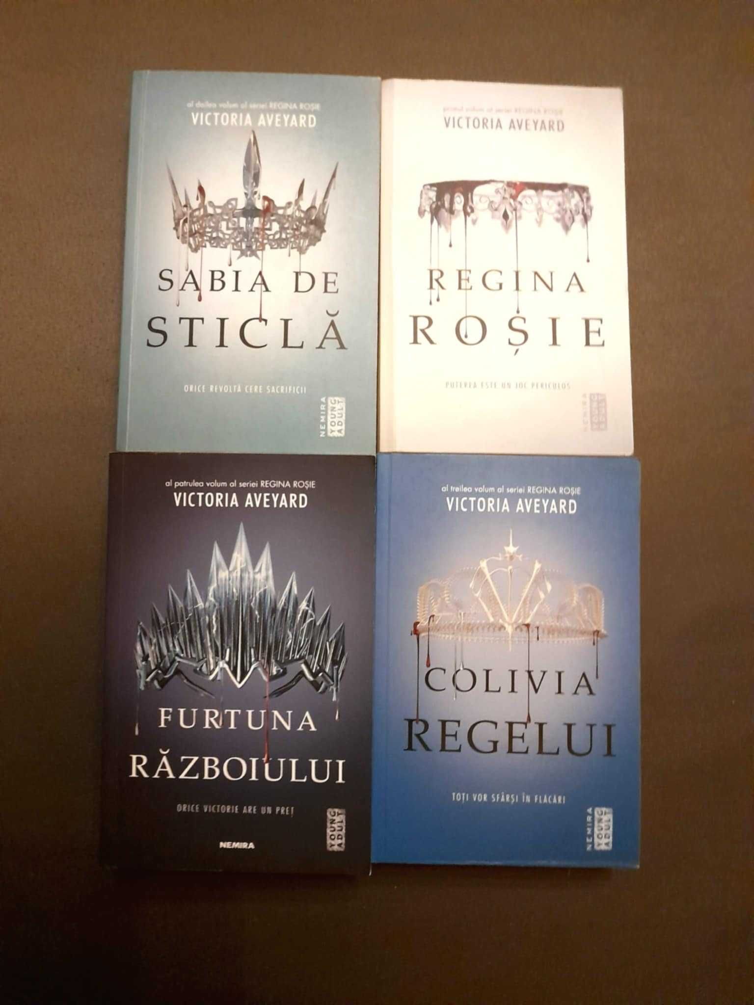 4 vol seria Regina rosie - Victoria Aveyard
