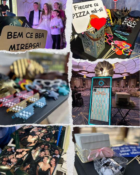 Oglinda/Cabină foto - Boothiful Moments