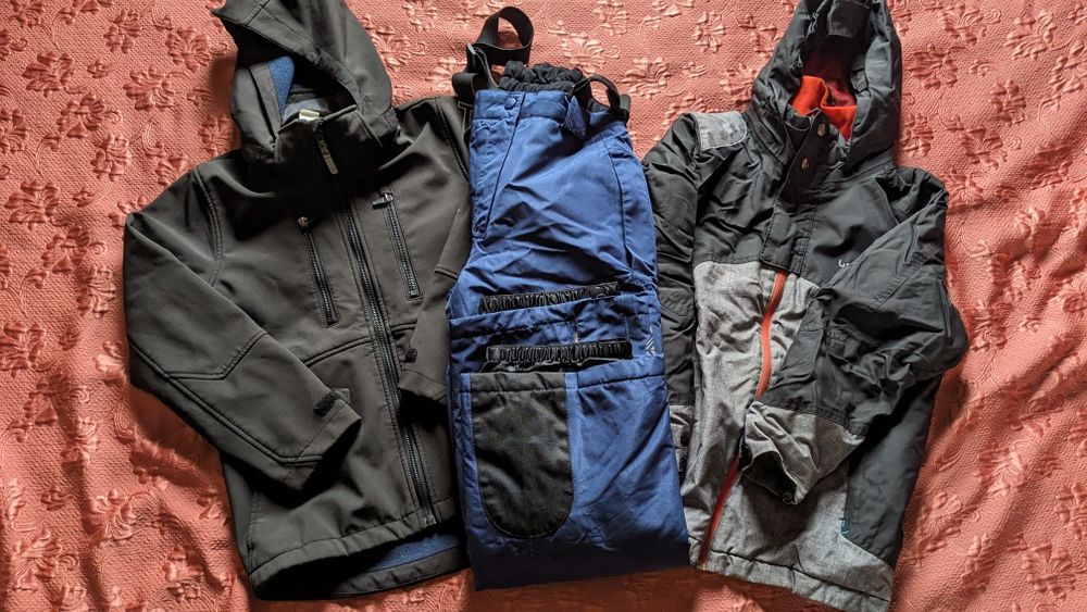 Детски зимни/есенни дрехи, размер 134-140, 9-10 години.