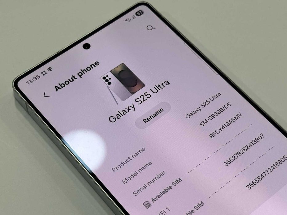 Samsung Galaxy S25 Ultra 5G 256GB 12GB RAM