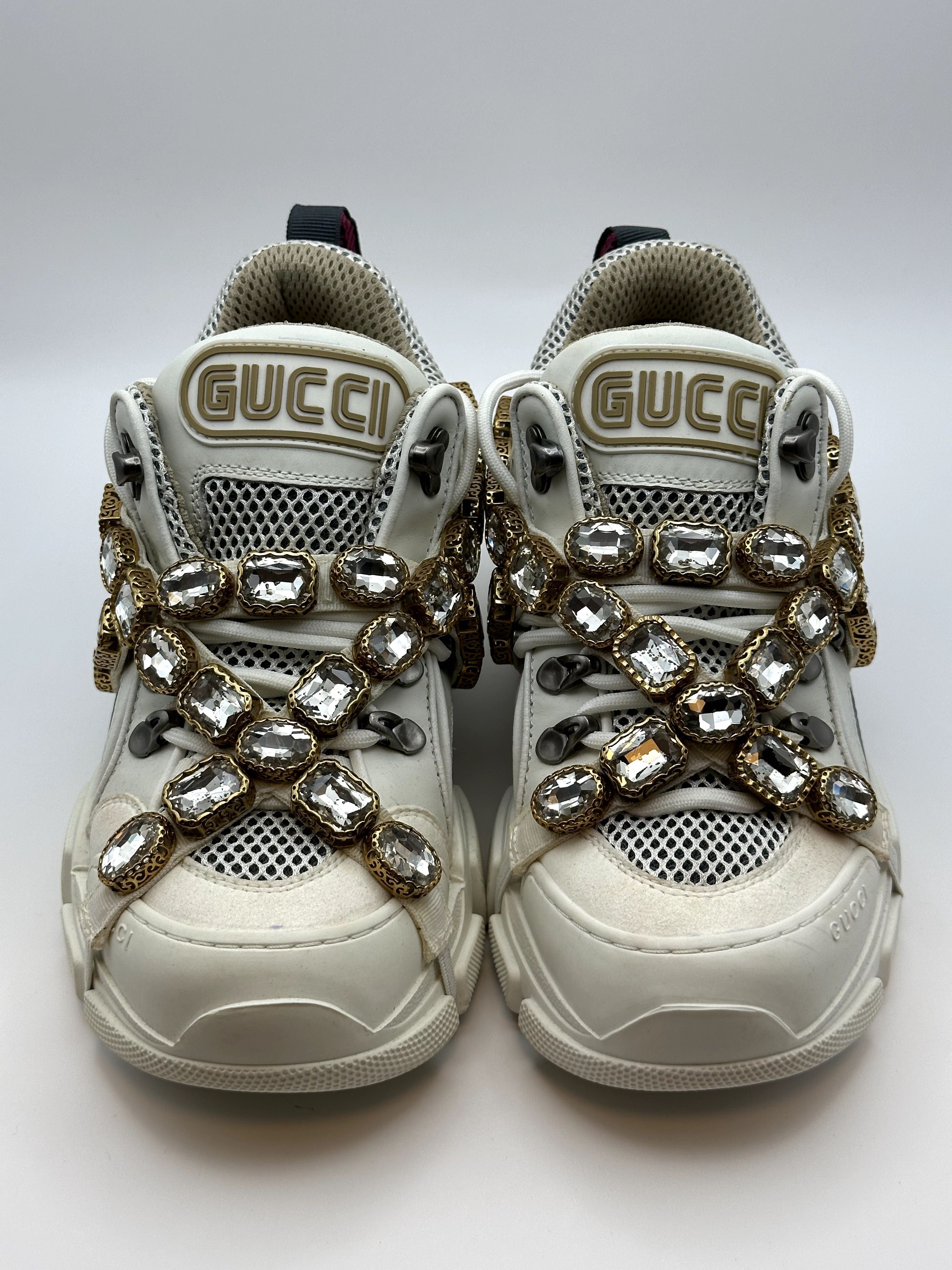 Gucci Flash White Woman Sneakers