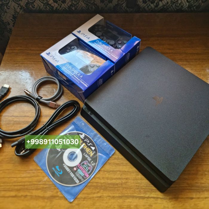 PlayStation 4 slim 3-reviziya. 12.00 goldhen proshifka qilingan.