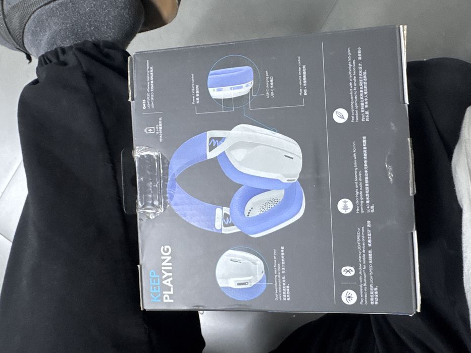 Logitech g435 белые