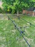 Vând set lanseta osako amg carp tx5 +mulineta osako lizard 6000