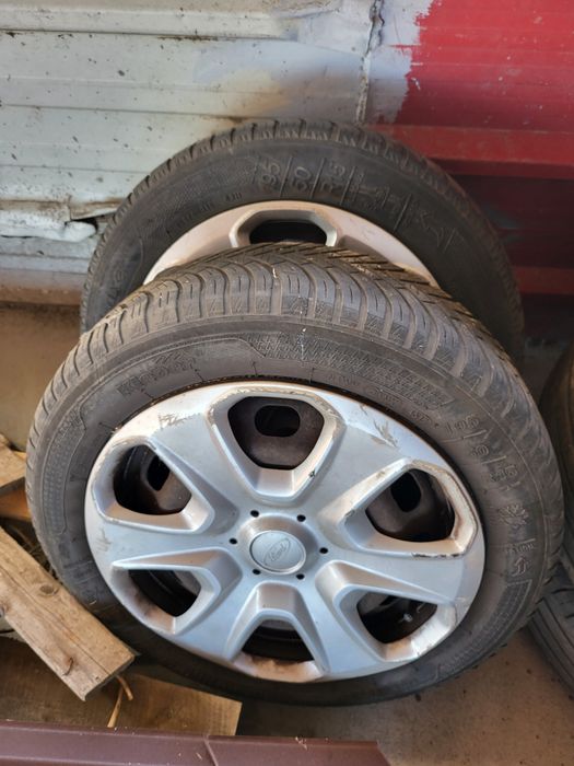 Set jante tablă Ford Fiesta Mk3 - Anvelope iarnă R15
