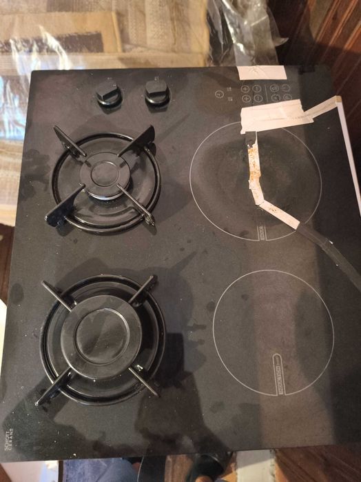 Два котлона за части ,работещи със счупена стъклокерамика.