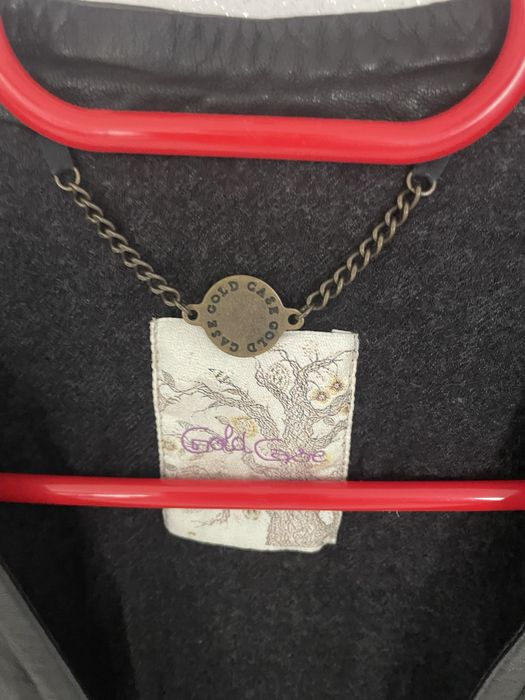 Geaca piele - Gold Case