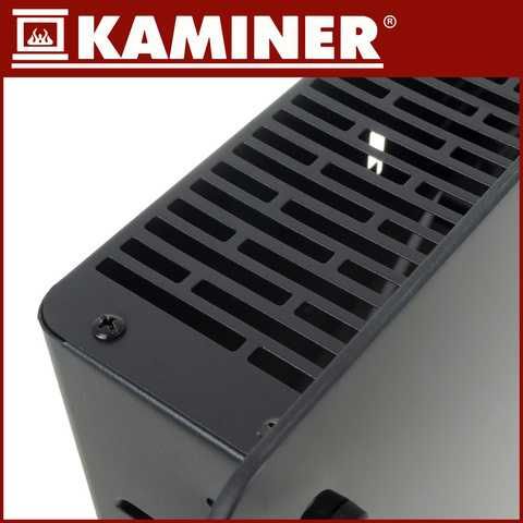 Стъклен електрически конвектор Zelva Kaminer с WiFi управление, 2500W