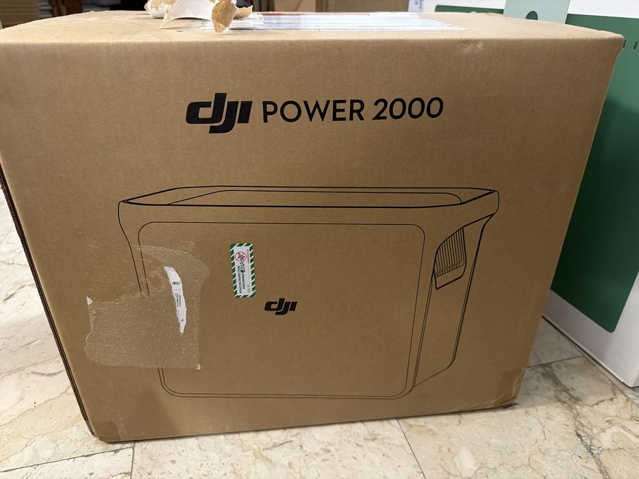 Baterie camping rulota panouri solare dji power 2000 nou sigilat