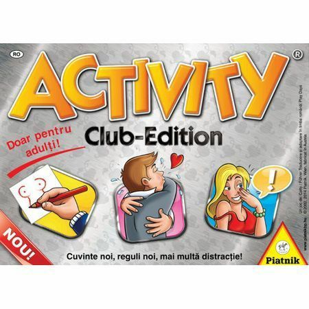 Joc de societate Activity Club Edition,editia pentru adulti,18+,nou