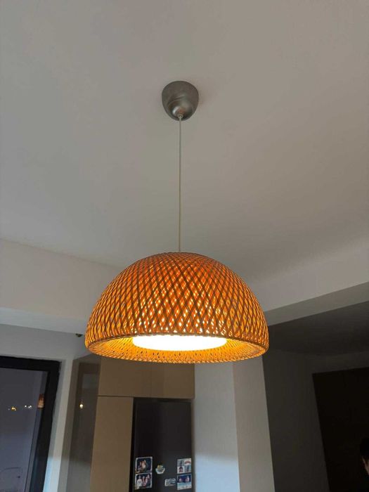 2 Lustre suspendate bambus