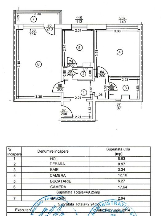 Ploiesti Malu Rosu Strada Sergent Erou Mateescu Gheorghe 2 camere 57000 euro