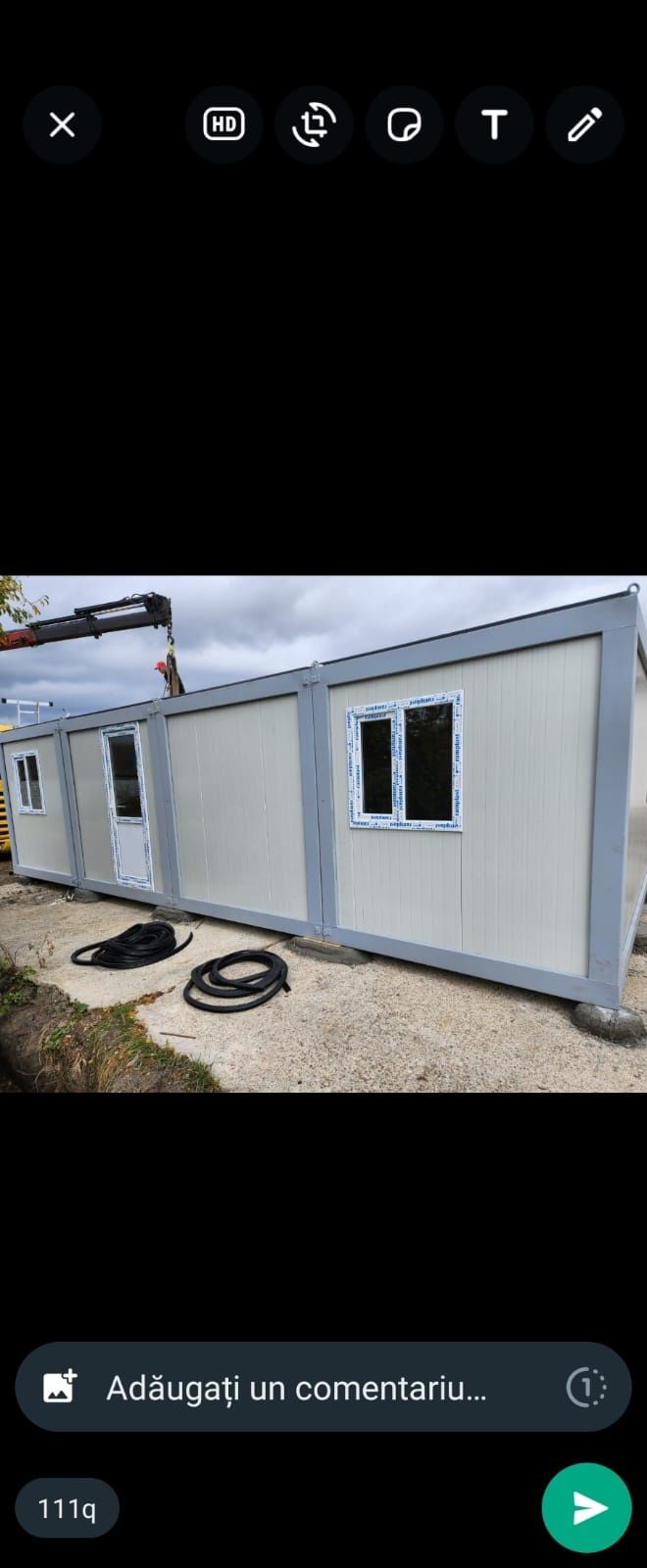 Vand container modulare