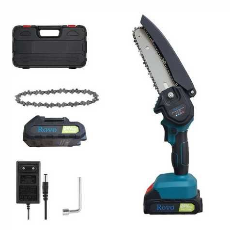 Fierastrau electric cu 2 acumulatori  RovoRV-MF,24 V 2.0Ah,