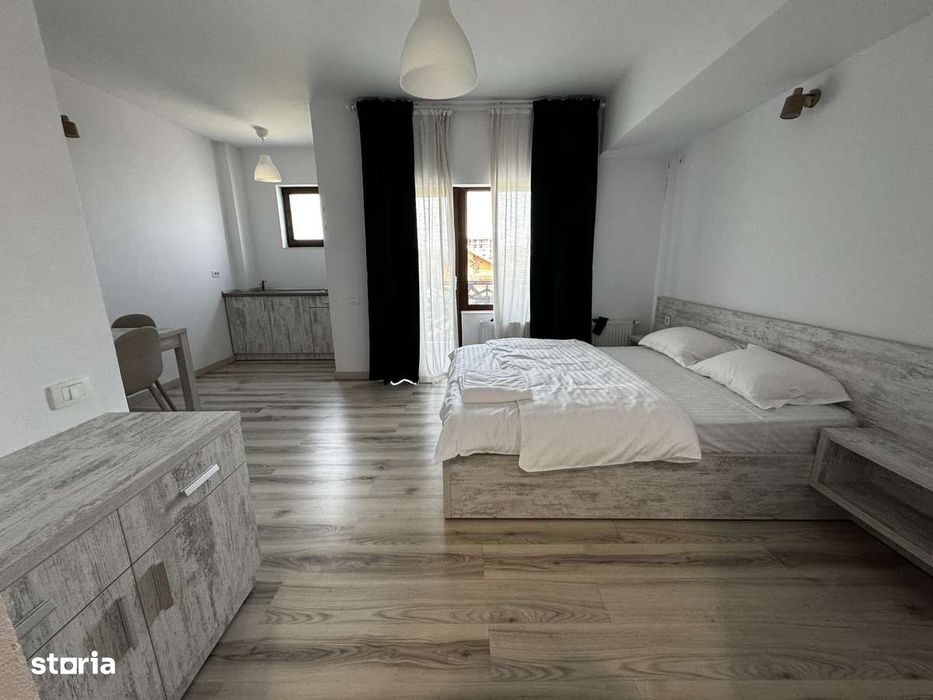 Chirie Garsoniera Mioveni, mobilata, bloc nou