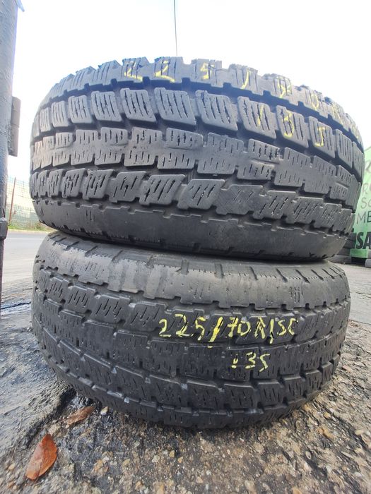 2 anvelope iarna 225/70r15C Petlas 2021 Montaj Gratuit