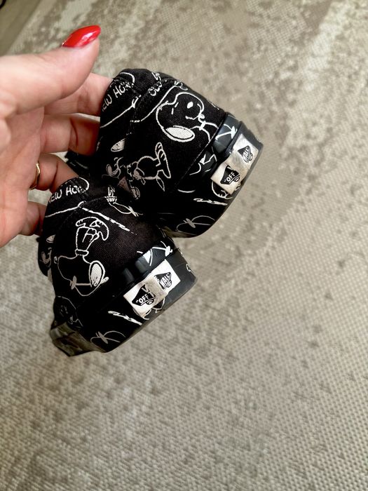 Tenisi Vans Old Skool X Peanuts Snoopy Black White