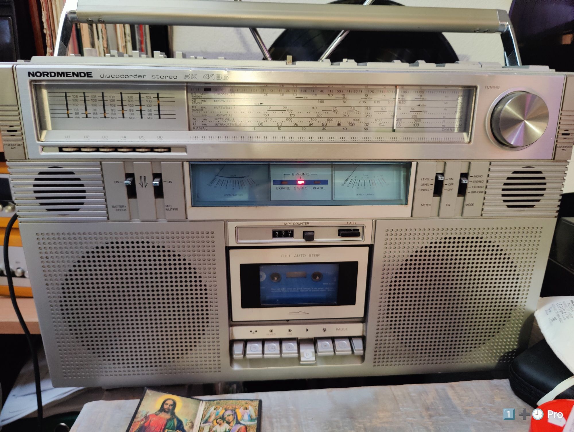 Boombox, casetofon Nordmende RK 4186