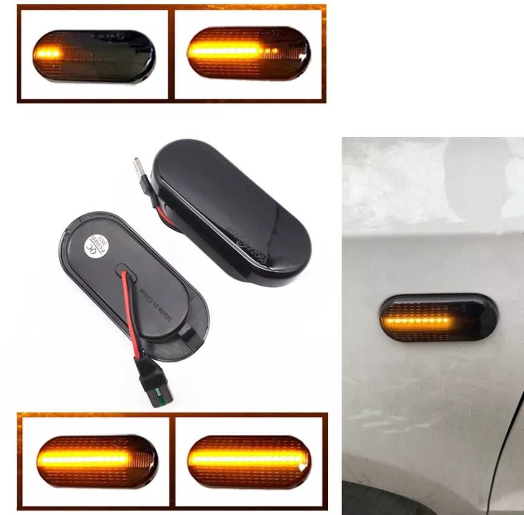 Бягащи мигачи (динамични мигачи) тип Dynamic LED за VW Seat Skoda Ford