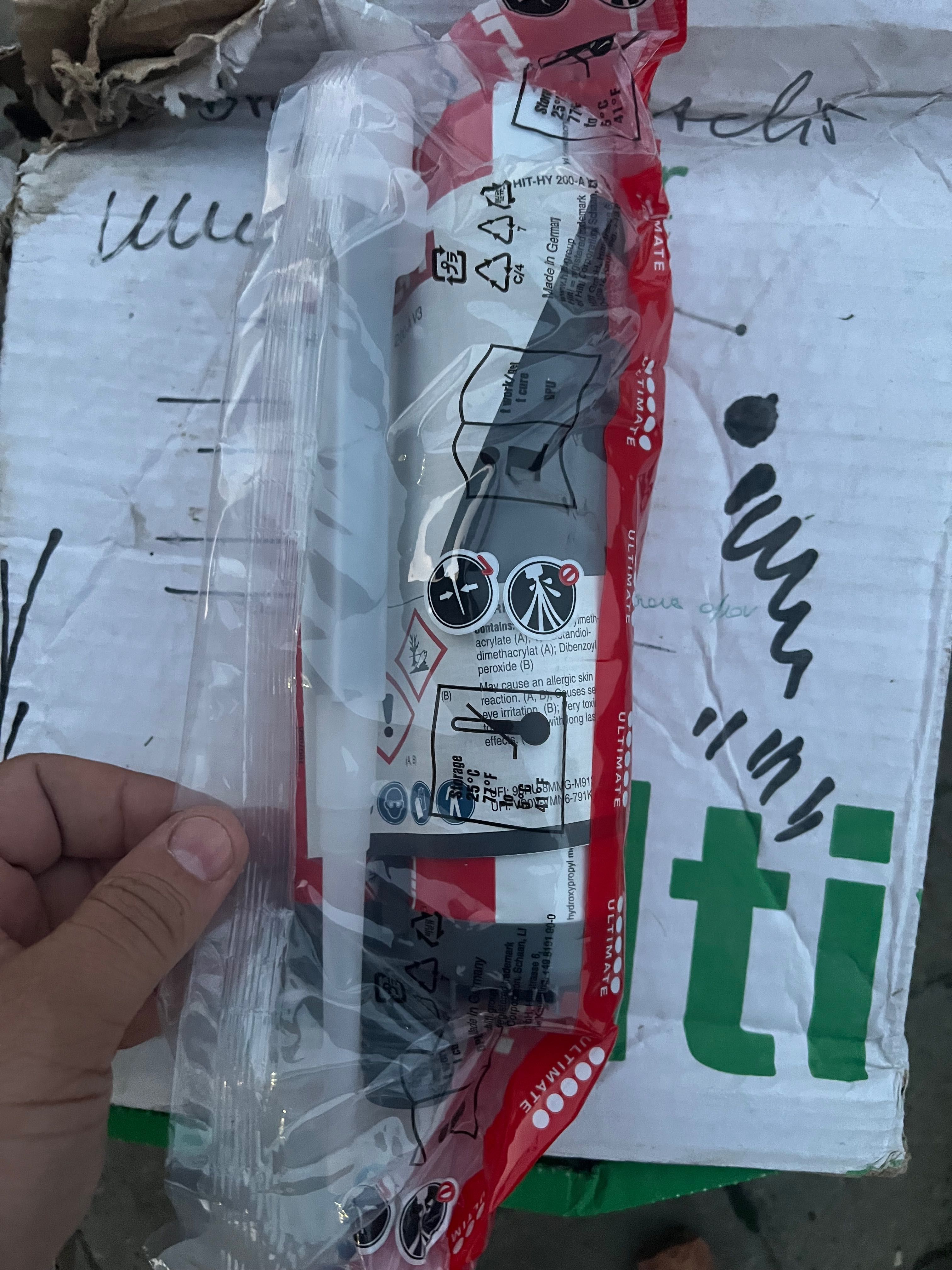 Ancora chimica HILTI HY 200-A V3 500ML/890gr