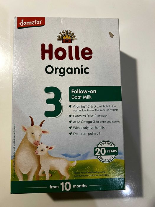 Holle Козе Адаптирано мляко - 2 кутии неотваряни