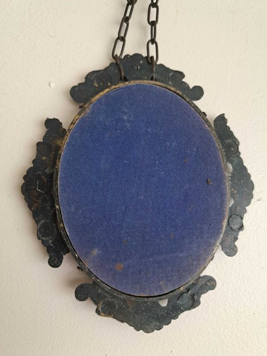 Poză vintange cu ramă din bronz
