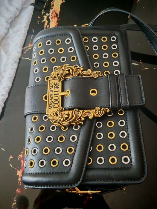 Geanta piele - Versace Jeans Couture