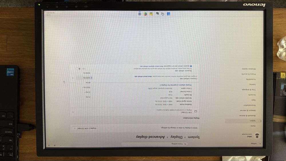 Monitor Lenovo ThinkVision 22inch T2254pC