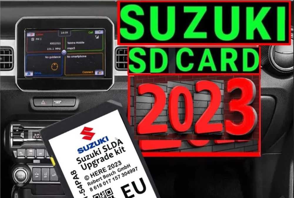 Сузуки 2023 Sd Card ъпдейт SUZUKI Europe BG EU СД карта Swift Vitara