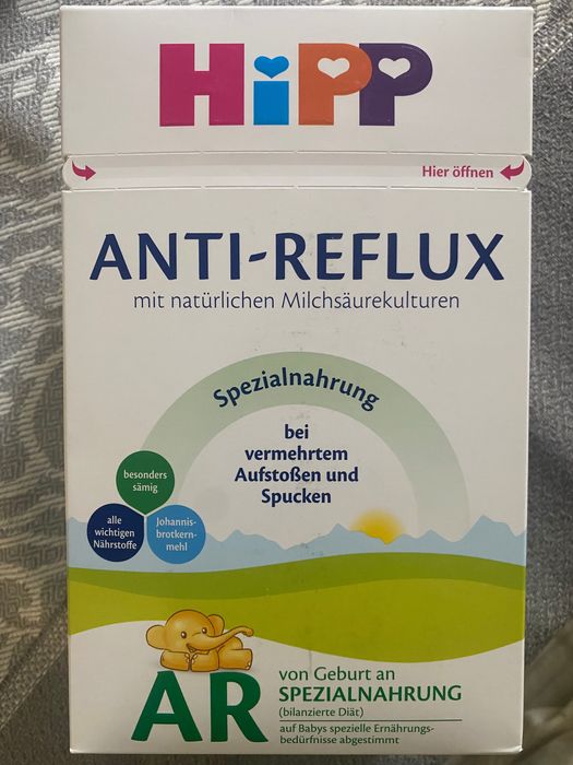 Hipp AR Anti-Reflux Mляко за малки деца 0М+ 600 г