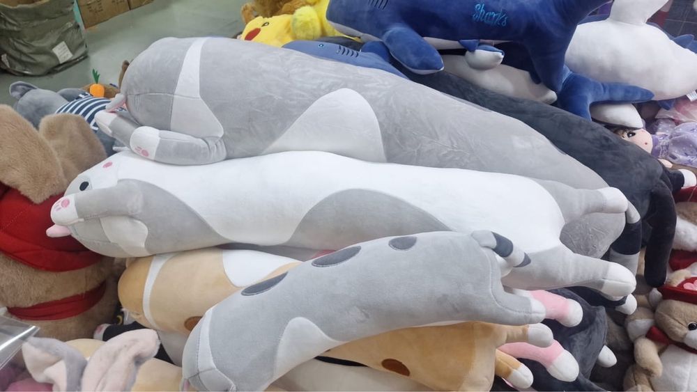 Кот батон подушка