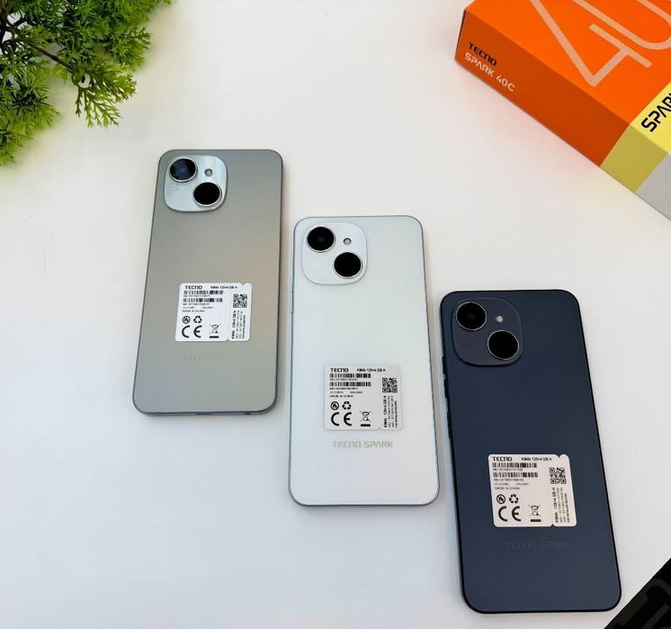 Tecno Spark 40C New Super Skidka+Garantiya+Dastafka