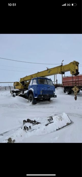 Маз кран 14т по запчастям