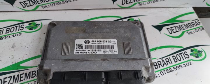 Calculator motor ECU 06A 906 033 GG Volkswagen VW Golf a 5-a generati