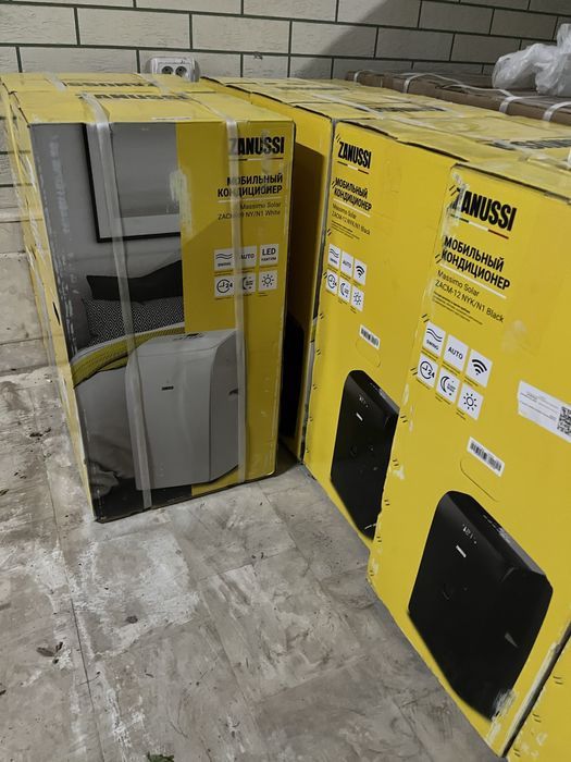 Кондиционер ZANUSSI (09) Мобильного типа Massimo Black (Wi-Fi)