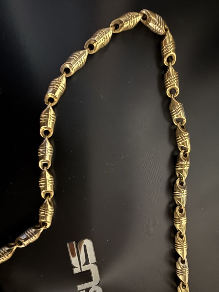 lant aur 14k greutate 34 grame lungime 63 cm
