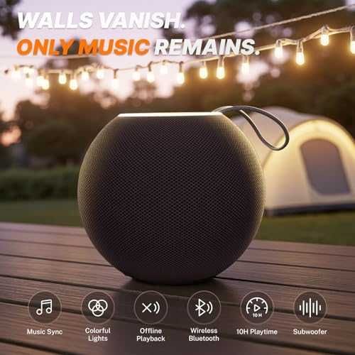 Нова Bluetooth колонка 30W стерео звук RGB светлини IPX5 водоустойчива