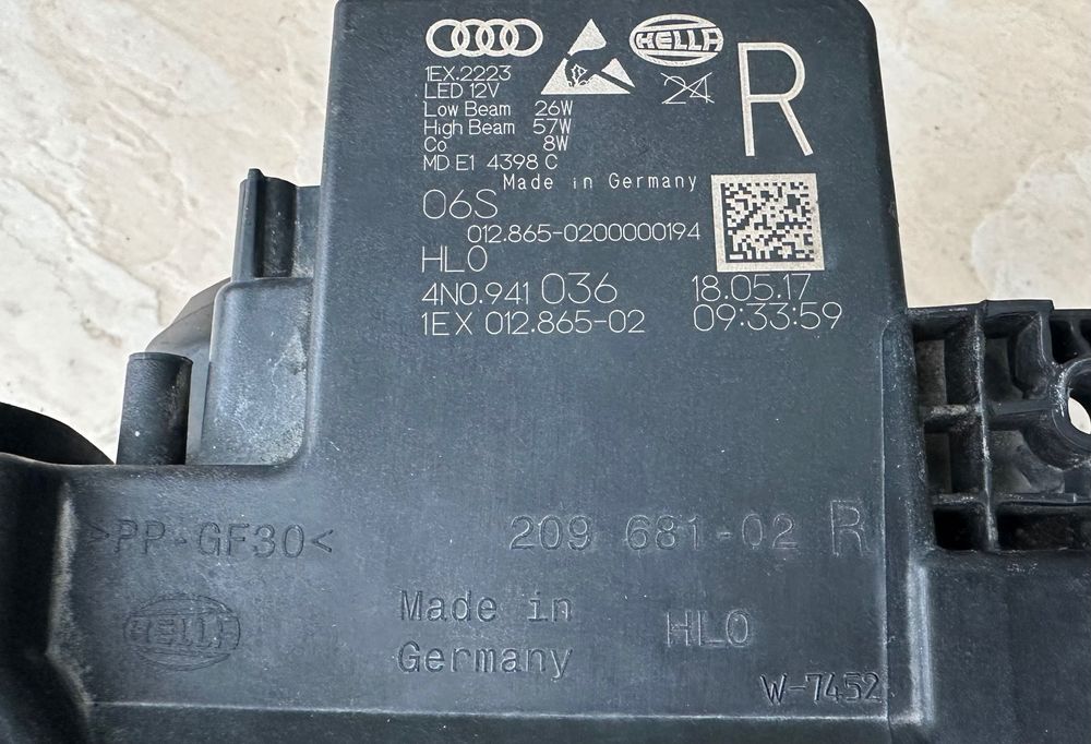 Фарове far Full Led фар за Ауди А8 Audi A8 4N D5