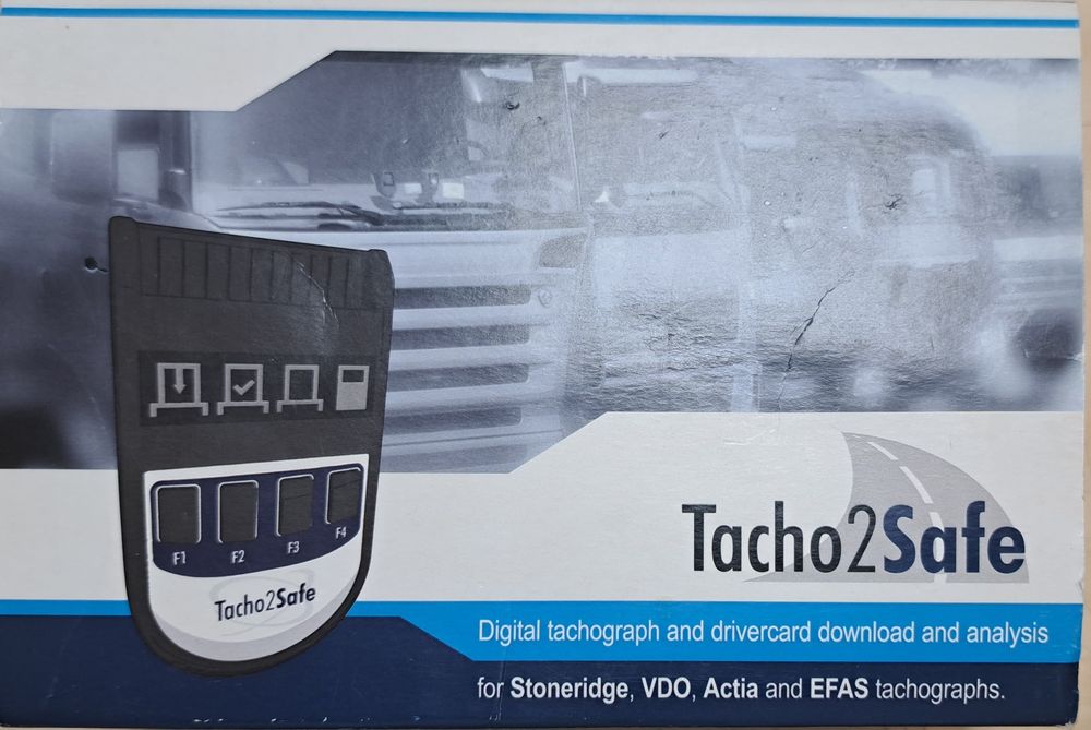 Cititor de date  Șofer Tacho2Safe 2025