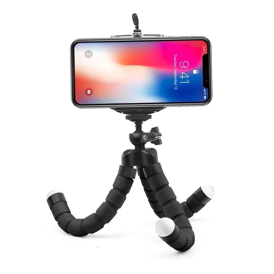 Гъвкав трипод статив стойка за телефон, action камера gopro iphone