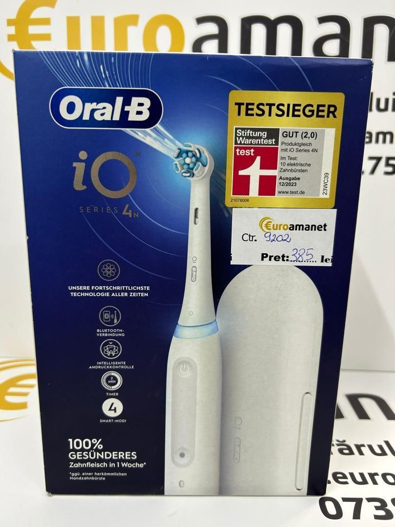 Oral-B iO Series 4 Periuta de dinti electrica cu Cronometru, -N-