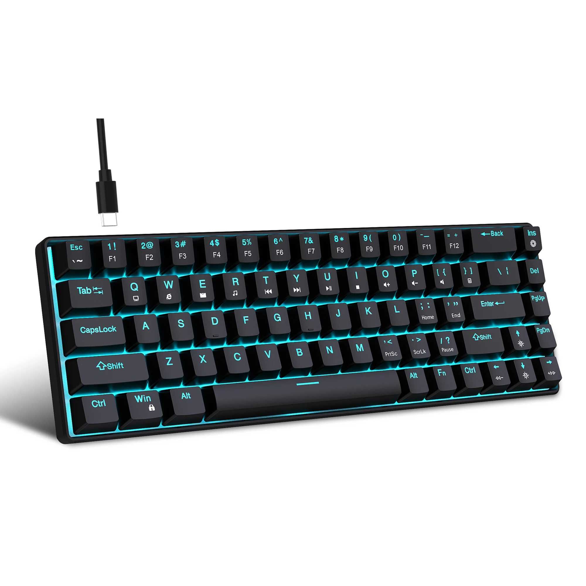 68 Keys Mechanical Keyboard / Механична клавиатура