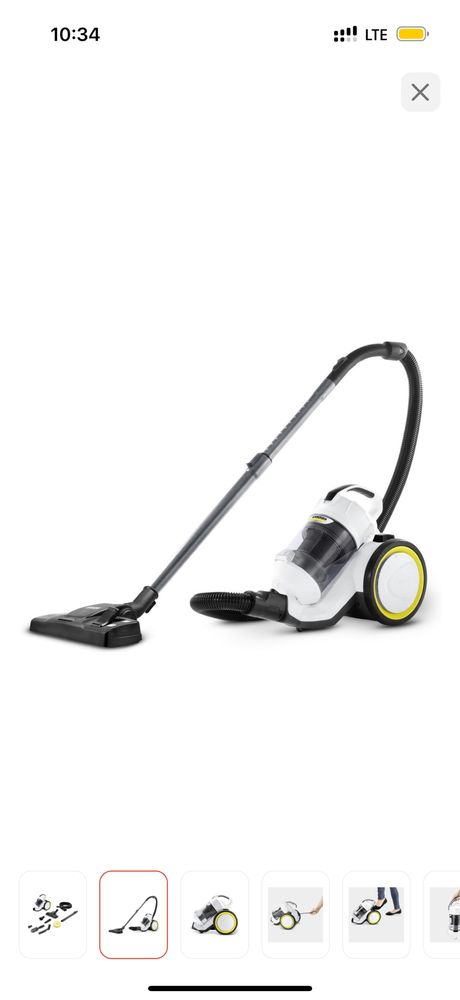 Пылесос Karcher VC 3 Plus