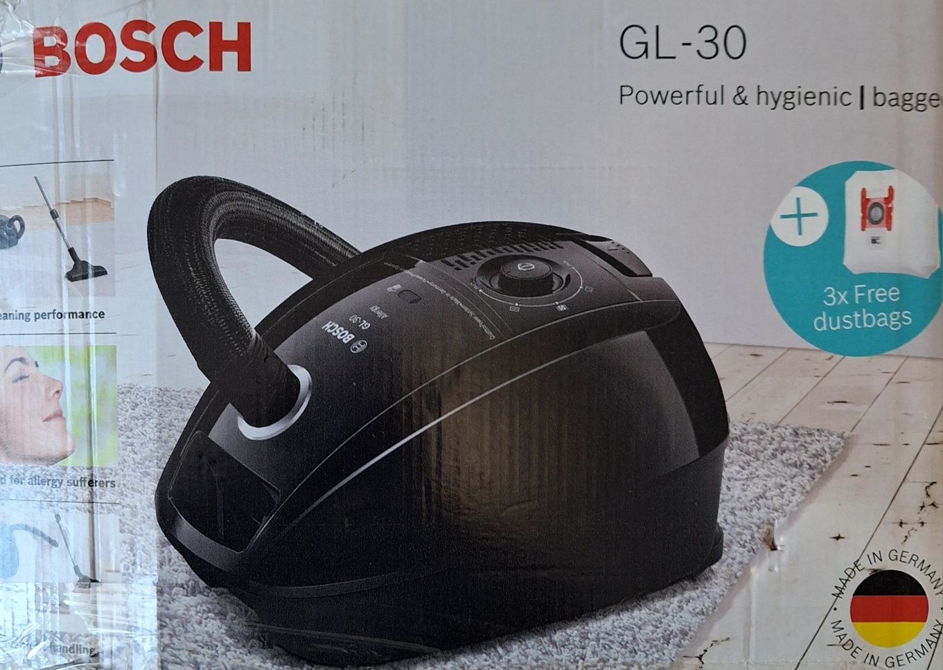 Прахосмукачка BOSCH GL-30 чисто нова