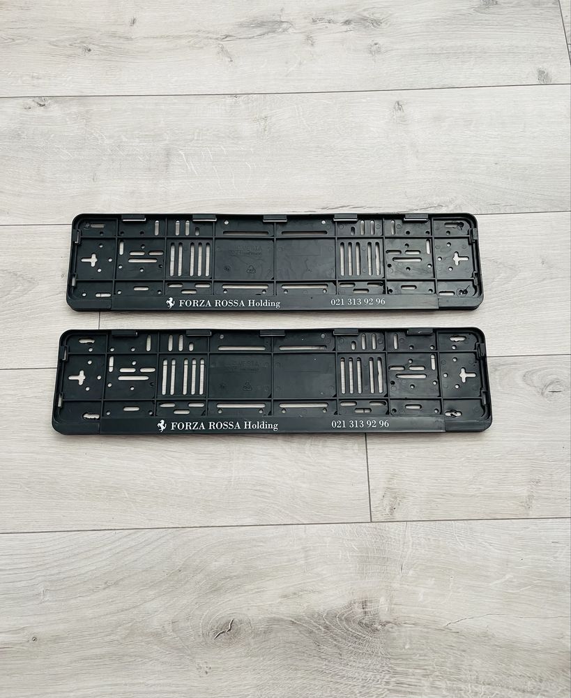 Оригинални подложки за номера BRABUS и за Ferrari