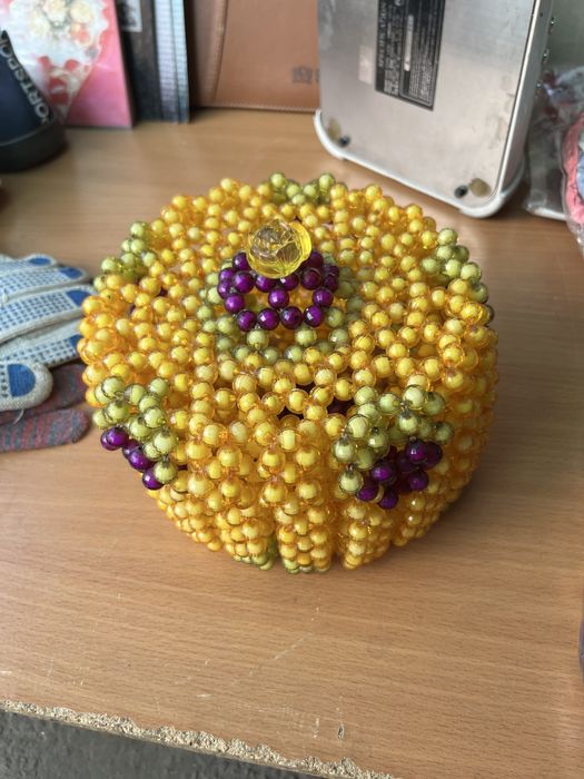 Шкатулка из бисера