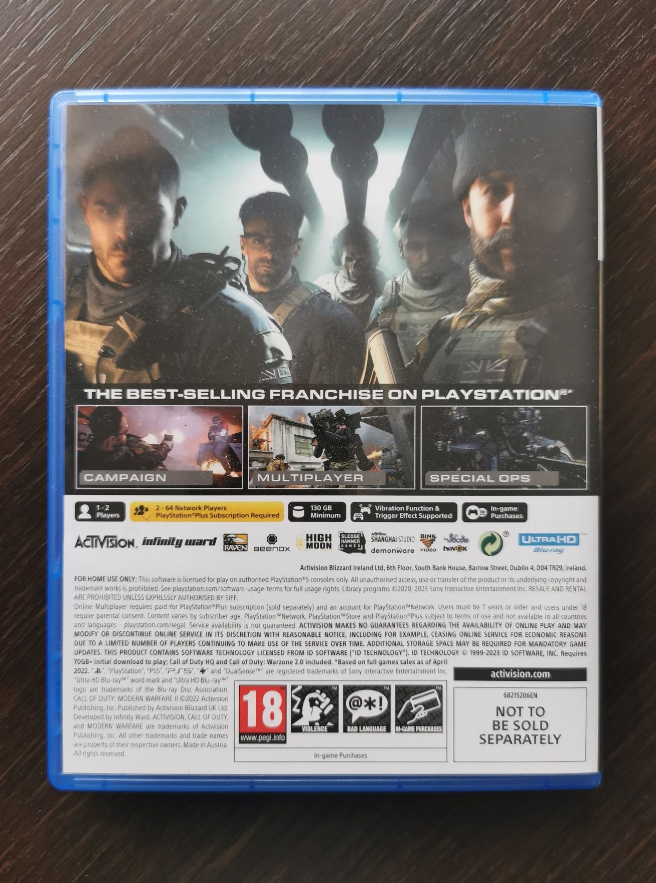 PS5 Call of Duty: Modern Warfare II