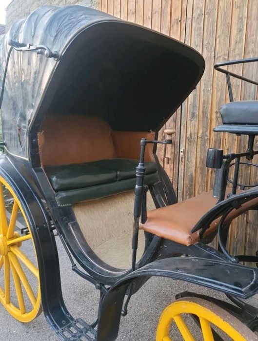 Vând caleașca istorică.