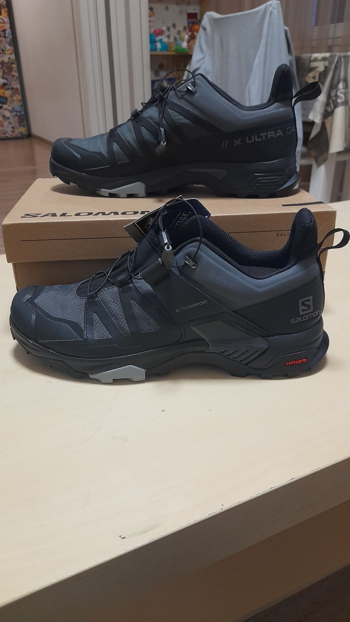 Salomon  Adidas Terrex GTX Ежедневни обувки естествена кожа