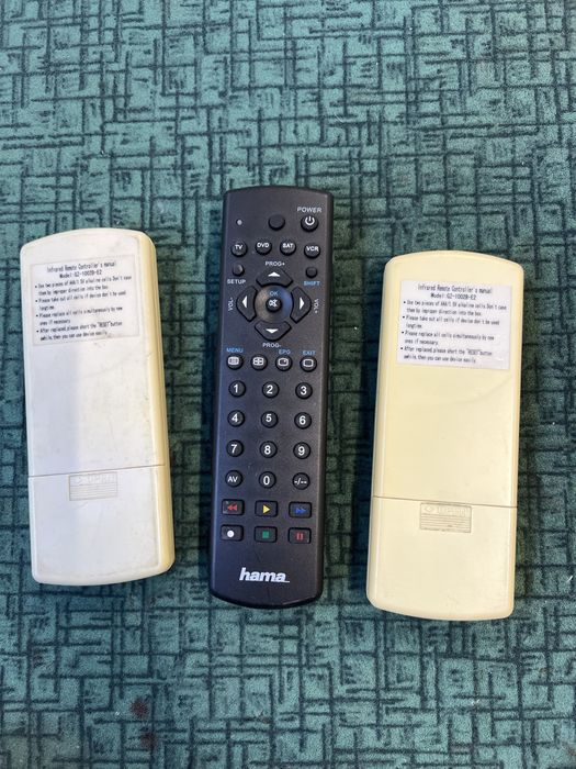 Telecomanda dox Simbio ac aer condiționat și Hama televizor tv